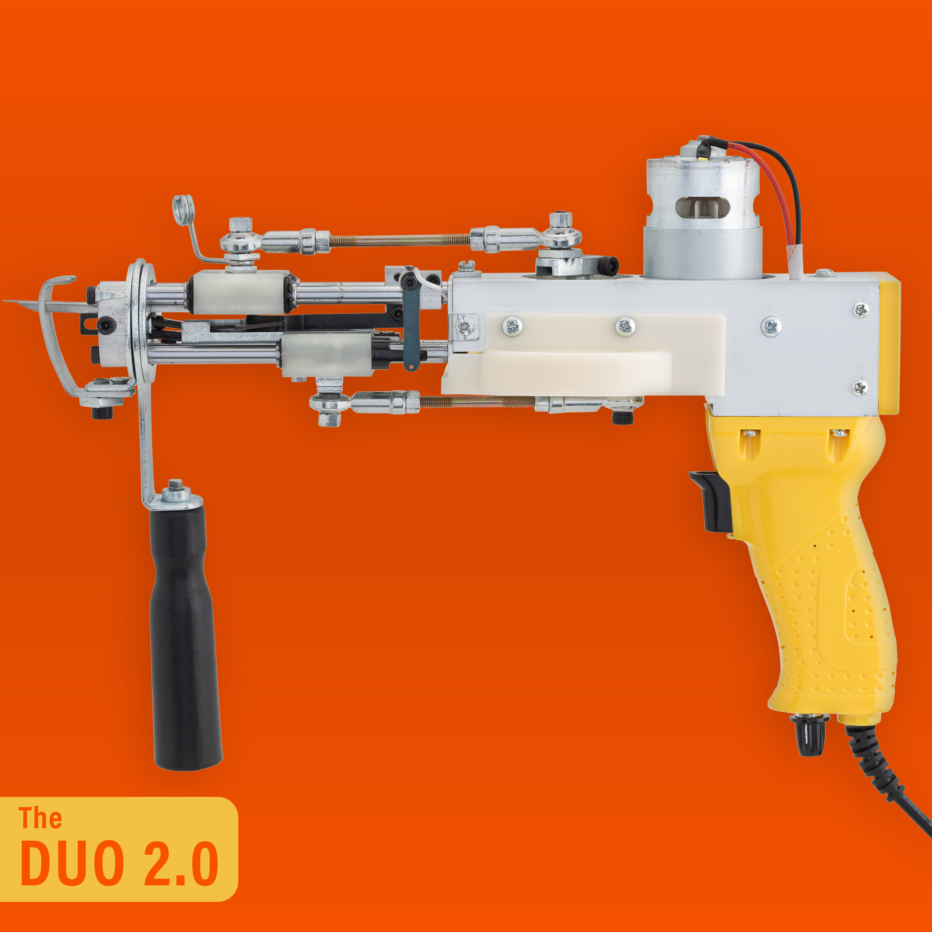 THE DUO Cut & Loop Pile Tufting Gun 2 in 1 Tufting Machine Carpet