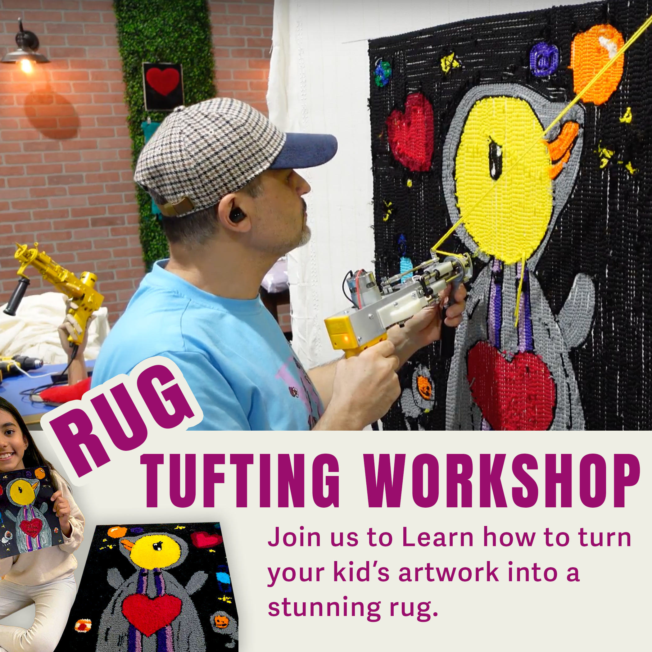 Rug Tufting Workshop –